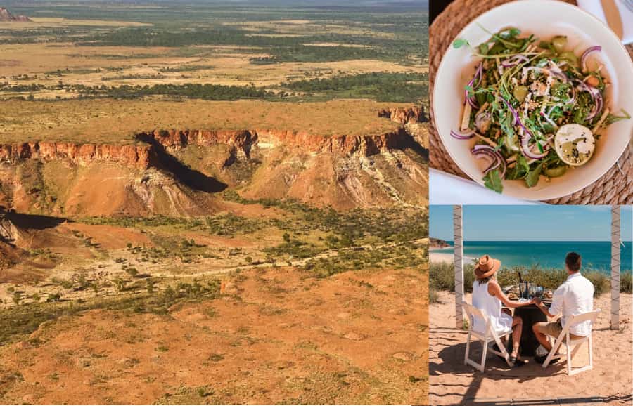 Broome: Edgar Ranges, Eco Beach & Lunch Helicopter tour - Key points at a glance