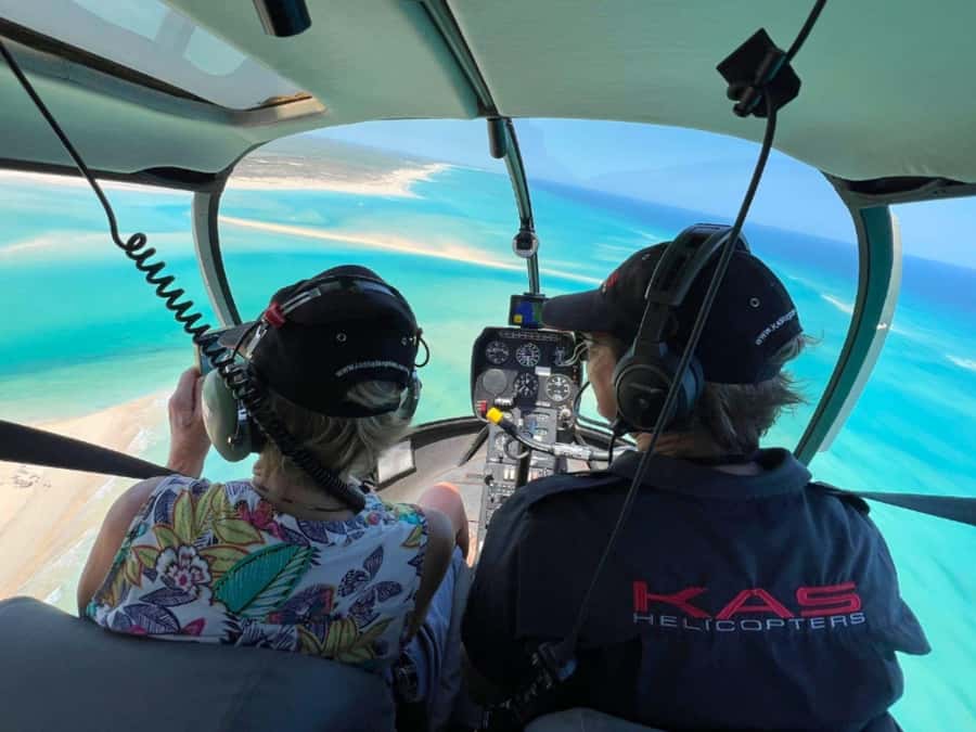 Broome: Helicopter Flight and Willie Creek Pearl Farm Tour - The Flight North Over Cable Beach