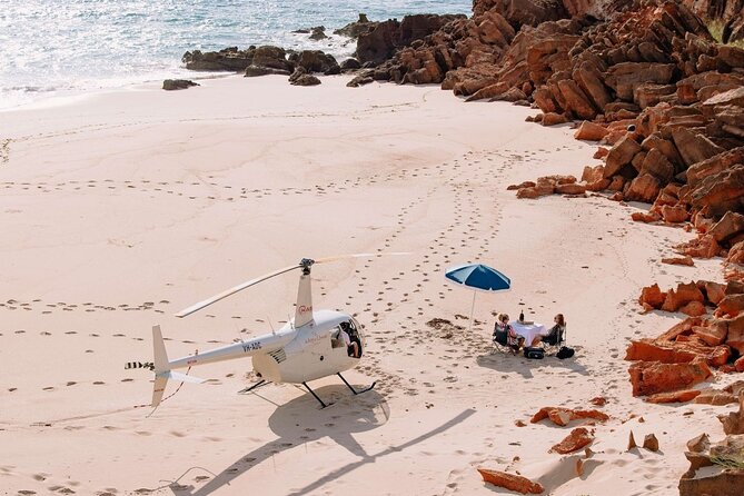 Broome: Romantic 45-Min Private Helicopter Flight & Beach Picnic - Price, passenger limits, and practical value