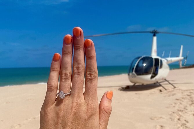 Broome: Romantic 45-Min Private Helicopter Flight & Beach Picnic - The 45-minute route above Broome