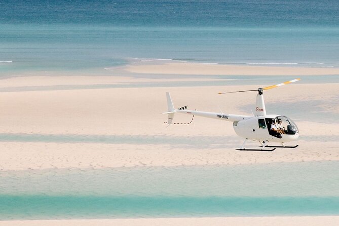 Broome's Cliffs & Coast: 60-Minute Scenic Helicopter Experience - Reefs, shallow water, and possible wildlife sightings