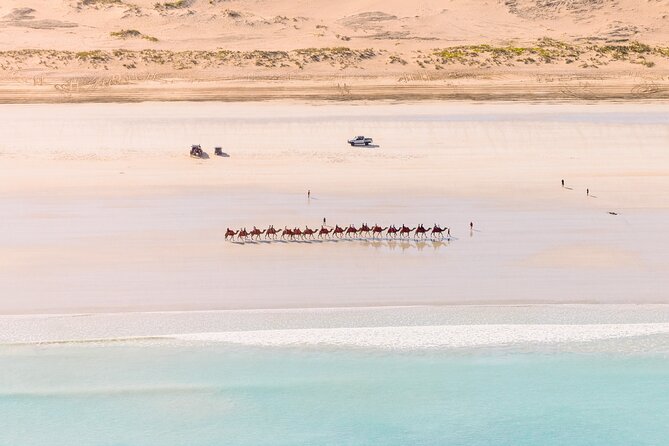 Broome's Creeks & Coast: 45-Minute Scenic Helicopter Flight - Gantheaume Point’s red cliffs and blue water