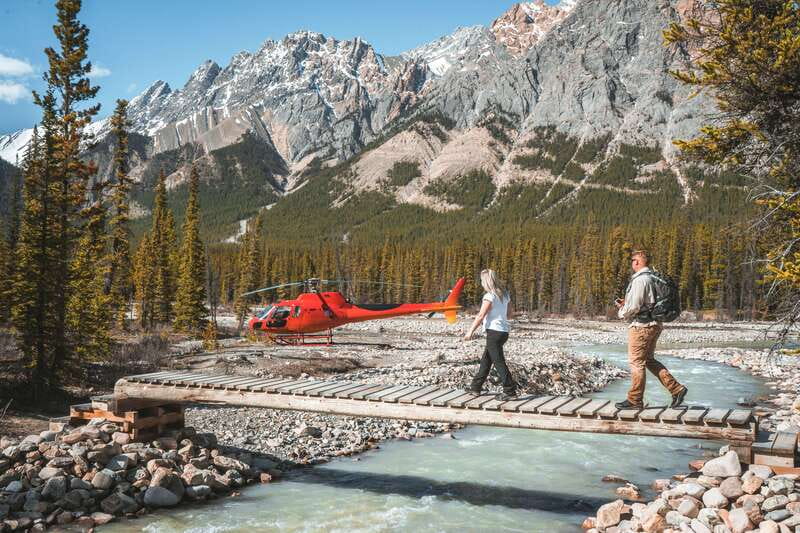 Canadian Rockies: Private Helicopter Tour and Hike for Two - Who will enjoy this most?