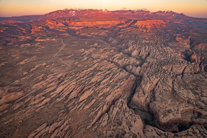 Canyon Country Sunset Helicopter Tour - 60 minutes - Live narration from pilots Spencer and Michael