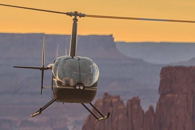 Canyon Country Sunset Helicopter Tour - 60 minutes - How this compares with a ground visit