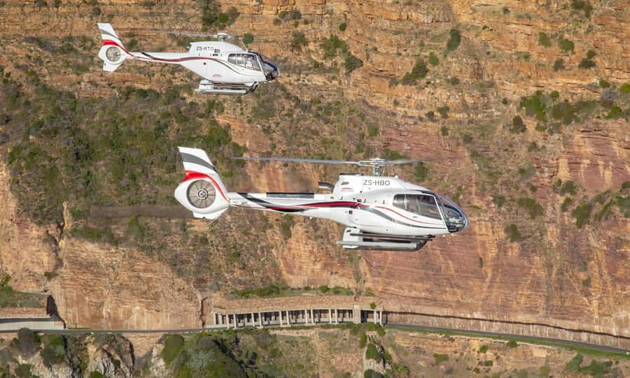 Cape Town: 2 Oceans Helicopter Flight with Boat Tour Ticket - From Cape Town Stadium to the Twelve Apostles
