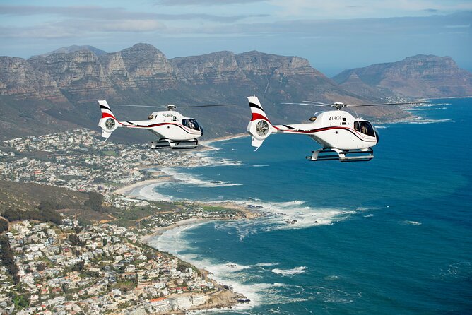 Cape Town: 25min Helicopter Flight with Complimentary Boat Cruise - Table Mountain, Signal Hill, and Cape Town Stadium