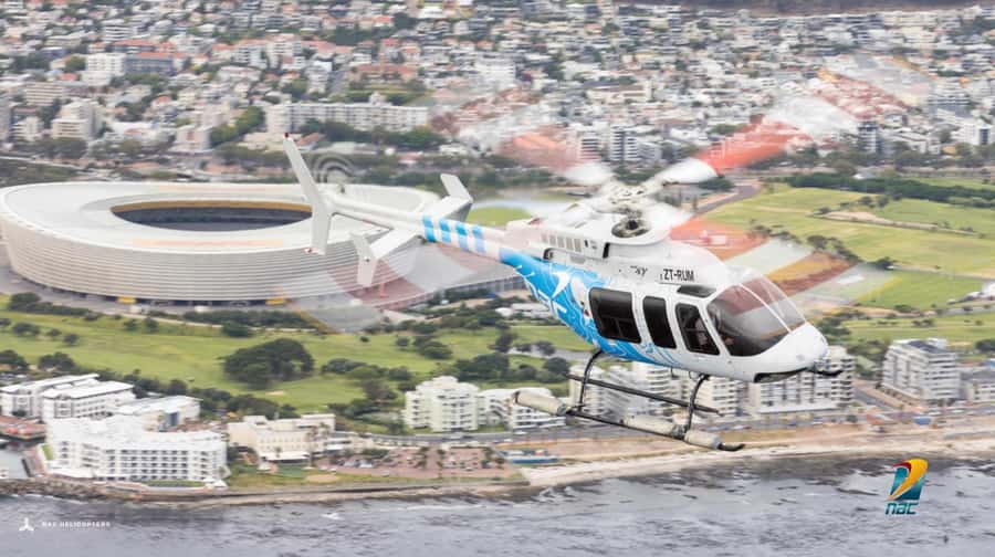 Cape Town: Hopper Helicopter Flight - Cape Town’s shape from the V&A Waterfront