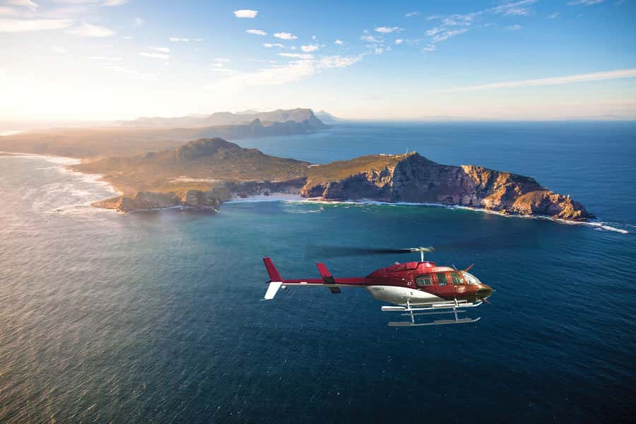 Cape Town to Cape Point Helicopter Flight - 48Min - Why Cape Point looks different from a helicopter