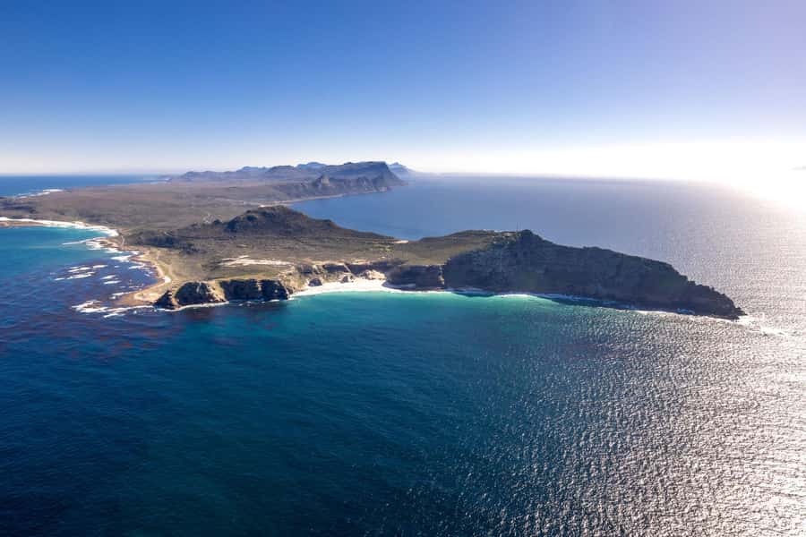 Cape Town to Cape Point Helicopter Flight - 48Min - Approaching the New Cape Point Lighthouse