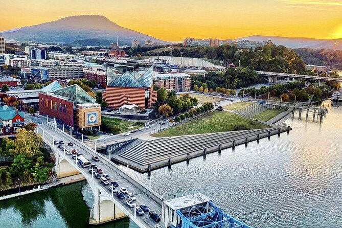 Chattanooga Helicopter Adventure - Iconic City & River Views - Looking down at the baseball diamond