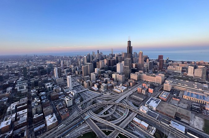 Chicago Helicopter 25-Mile Tour for up to Three Passengers - Weather Is the Main Practical Risk