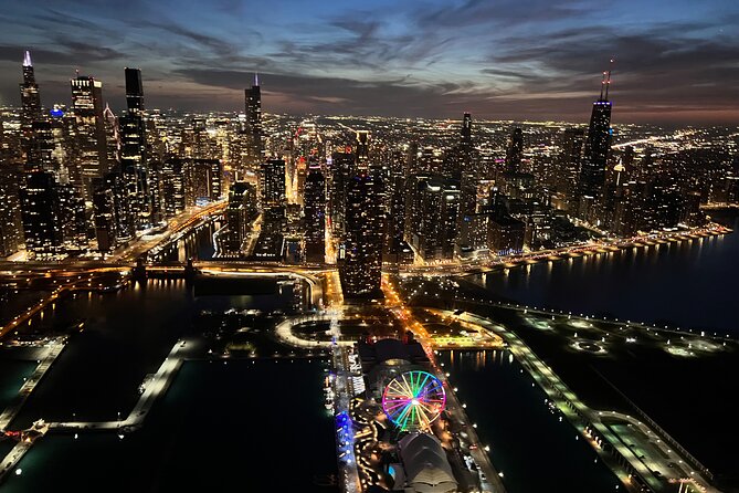 Chicago Helicopter 25-Mile Tour for up to Three Passengers - Pilot Commentary and the Human Side of the Flight