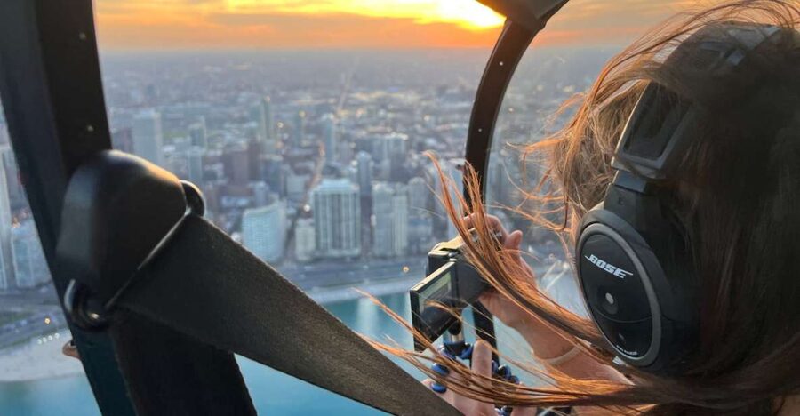 Chicago: Helicopter Tour of Chicago Skyline - The flight route and the landmarks you may see