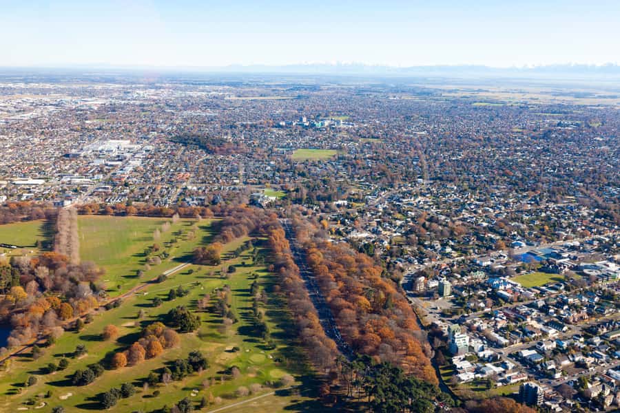 Christchurch: 20-Minutes City Helicopter Flight - Banks Peninsula and the volcanic hills