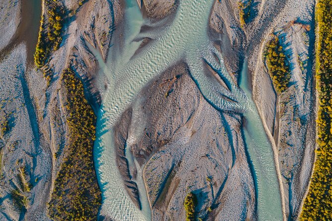 Christchurch Heli-Jet - Helicopter and Jet Boat - Landing beside the Waimakariri River