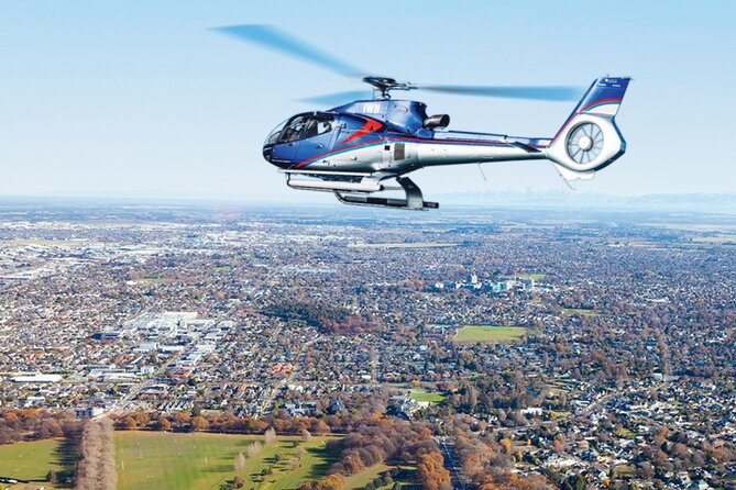 Christchurch Heli-Jet - Helicopter and Jet Boat - Flying back instead of taking the long way home