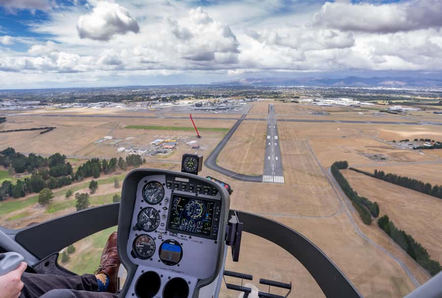 Christchurch: Helicopter Trial Flight - The Views Are Part of the Reward