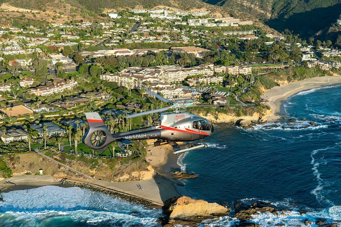 Coastal California Helicopter Tour from Long Beach - Corona del Mar and Laguna Beach