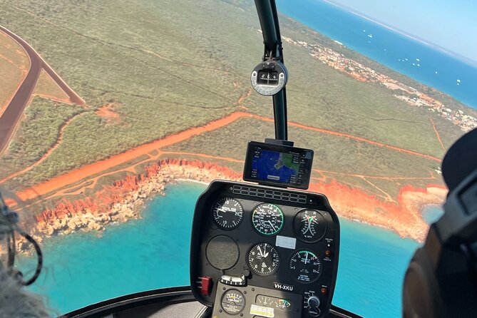 Colours of Broome: Stunning 30-Minute Scenic Helicopter Flight - Gantheaume Point and the red Pindan cliffs