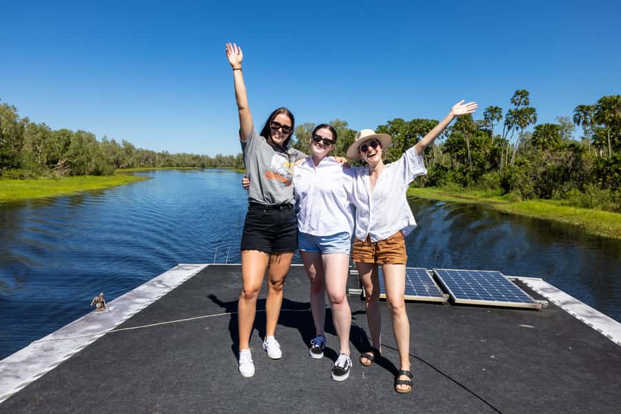 Darwin: Airboat Ride, Helicopter Flight, and Overnight Camp - Sunset, BBQ, and a night under canvas