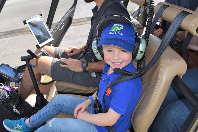 Day 16 miles Private Helicopter Tour over Fun Spot - Why families use it for birthdays and first flights