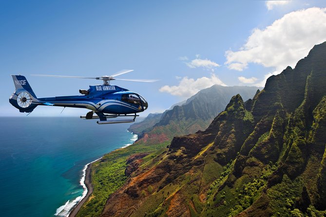 Day Trip fr Oahu to Kauai: Highlights & Movie Sites w/ Helicopter - Opaekaa Falls and the first Kauai views