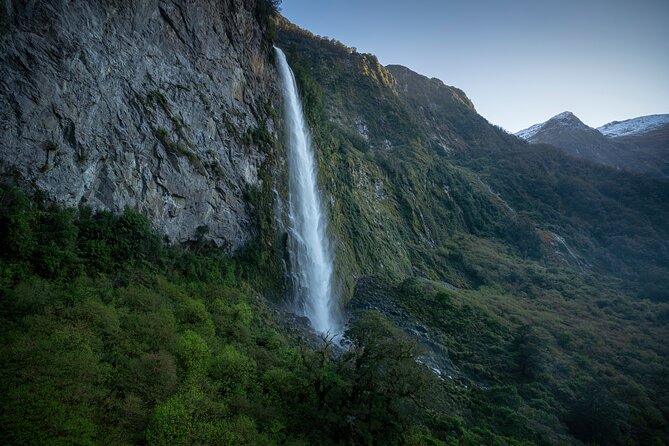Doubtful And Dusky Sound Helicopter Scenic Flight from Te Anau - Crossing the Southern Alps toward Doubtful Sound