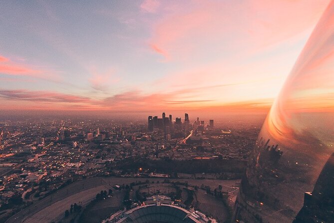 Downtown LA Lights: Your Private Sunset and Night Helicopter Tour - Griffith Observatory and the Getty Museum