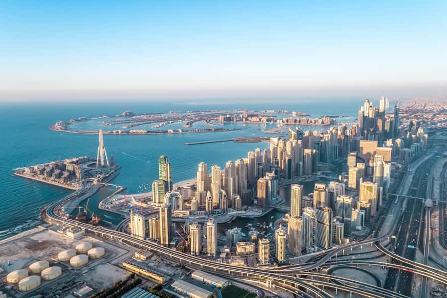 Dubai: 22-Minute Helicopter Flight - Burj Khalifa and the modern city center