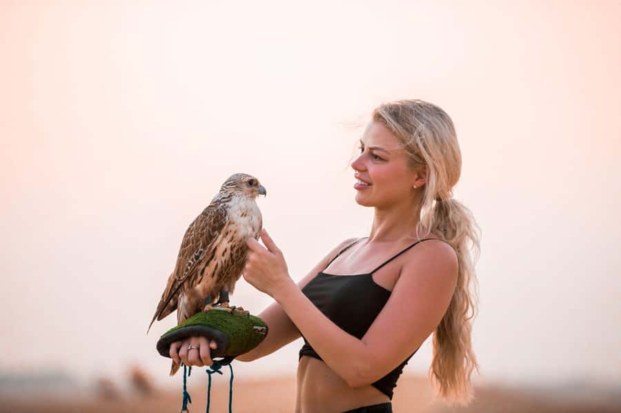 Dubai: Helicopter Ride, Desert Safari, Camels & Refreshments - Sandboarding, Photos, and a Short Camel Ride