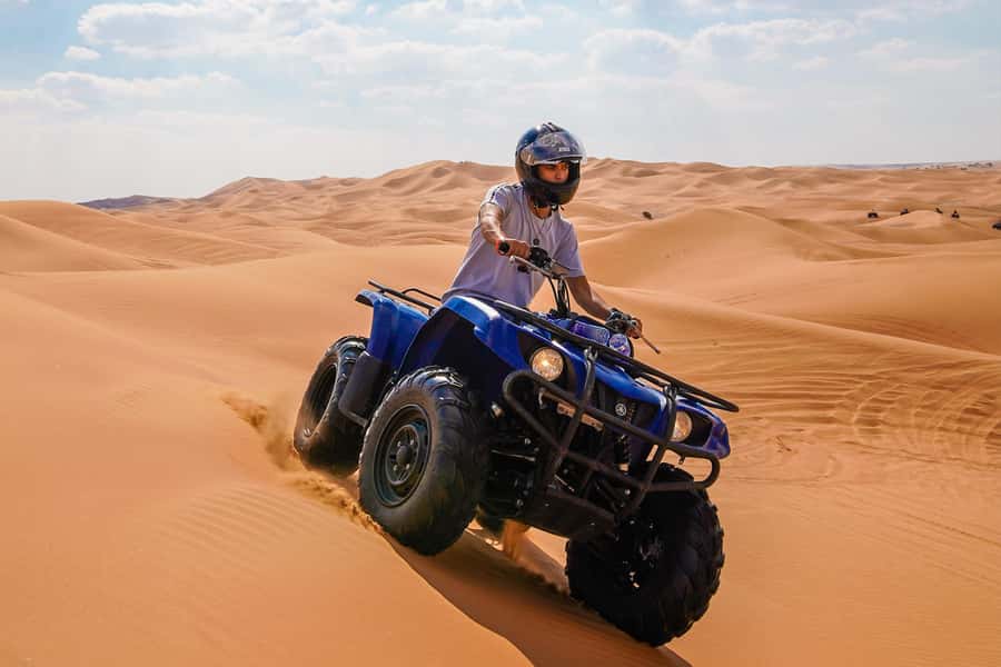 Dubai: Helicopter Ride, Desert Safari, Camels & Refreshments - What You See From the 12-Minute Helicopter Flight