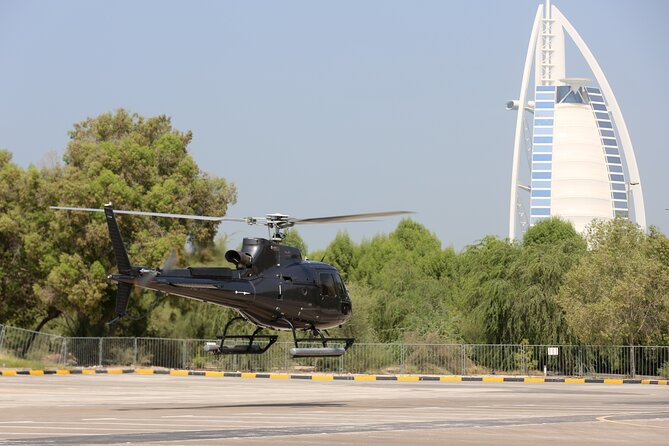 Dubai Helicopter Tour with Optional Private Hotel Transfers - What you see during the 12-minute flight