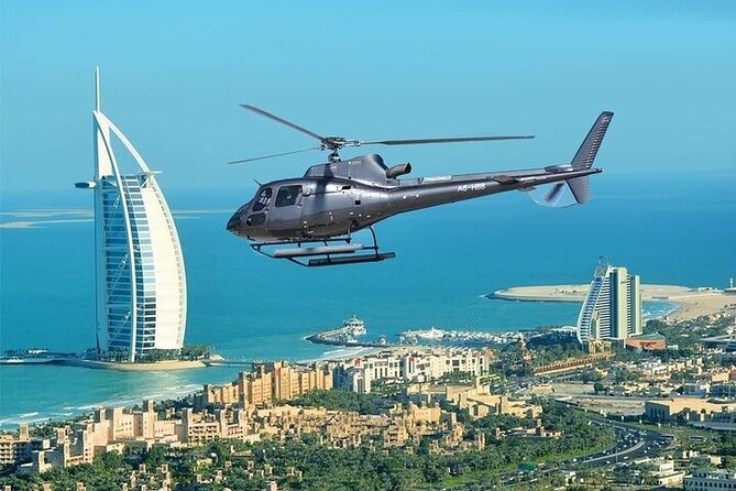 Dubai Skyline Safari: Helicopter City Tour with Transfers Option - Atlantis and Palm Jumeirah from above