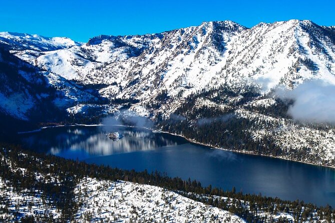 Emerald Bay Helicopter Tour of Lake Tahoe - A closer look at the strongest parts