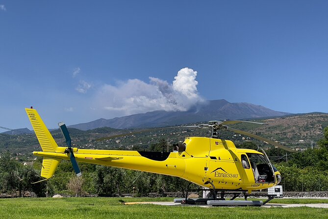 Etna Helicopter Tour - Starting at Land of Dreams in Fiumefreddo di Sicilia