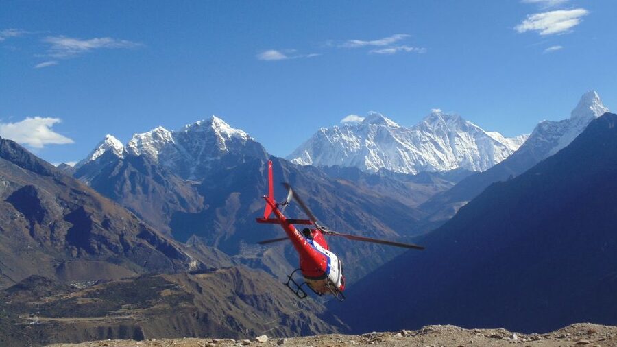 Everest Base Camp: 3 Hour Helicopter Sightseeing Tour - Over Namche Bazaar and the Khumbu valleys