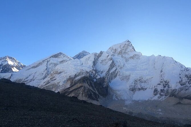 Everest Base Camp Heli Tour - Landing at Syangboche near the Everest View Hotel