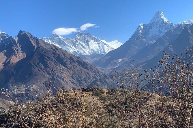 Everest Base Camp Helicopter Tour landing at Everest View Hotel - Hotel Everest View is the ground-level reward