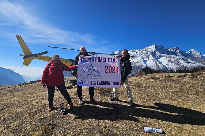 Everest base camp helicopter tour with Guarenteed Landing - What this Everest helicopter tour really offers