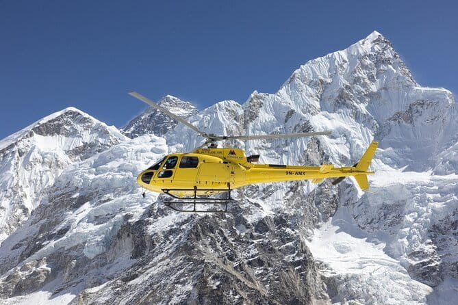 Everest Base Camp helicopter tour with landing - What is included, and what still costs extra