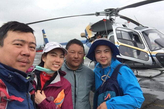 Everest Base Camp Landing by Helicopter at kalapathar View Point - What you can see around Everest Base Camp