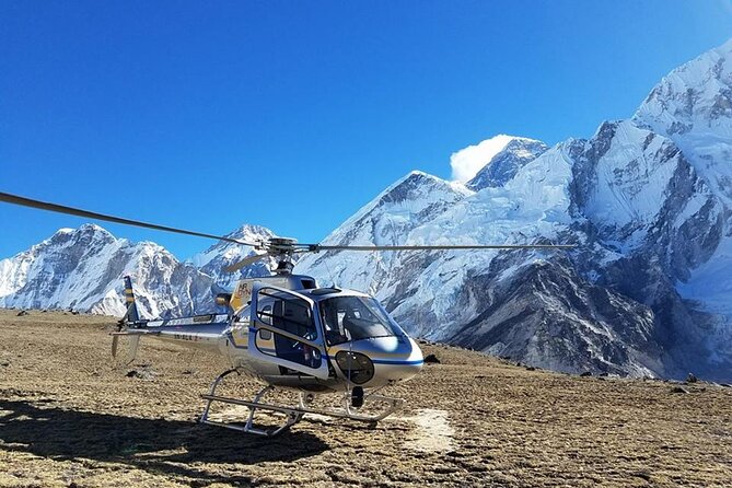 Everest Base Camp Landing by Helicopter at kalapathar View Point - Returning to Kathmandu through Lukla