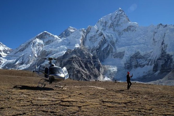 Everest Helicopter Landing Tour (Seat Sharing Basis) ! - Standing at Kala Patthar