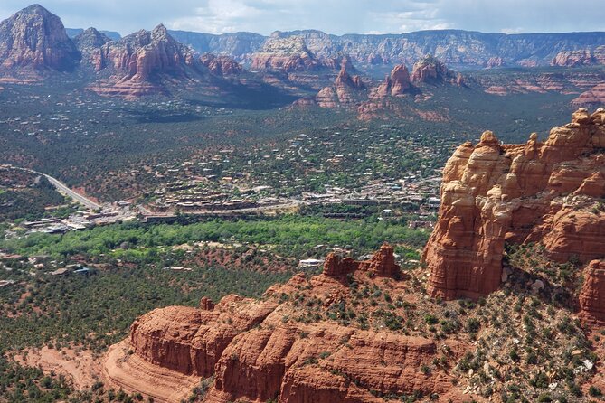 Everything Sedona (20+ Mile) - Sedona Helicopter Tour - Chimney Rock and the return over Schuerman Mountain