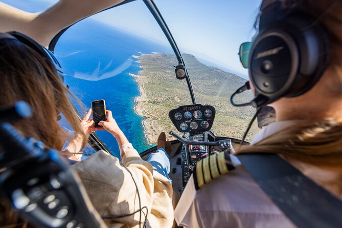 Experience Santorini Sunset by Helicopter - What the small group changes