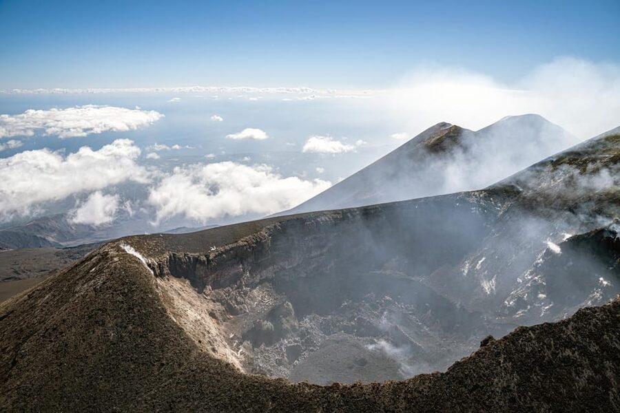Fiumefreddo: Group Flight Helicopter Tour over Etna - Conifer forests and the northern lava flows