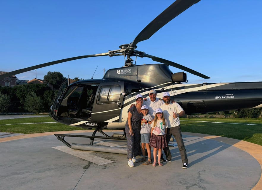Fiumefreddo: Group Flight Helicopter Tour over Etna - Piano Provenzana and the bottoniera craters