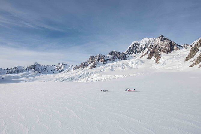 Fox Glacier: Twin Glacier Helicopter Flight with Snow Landing - Meeting point, group size, and family details