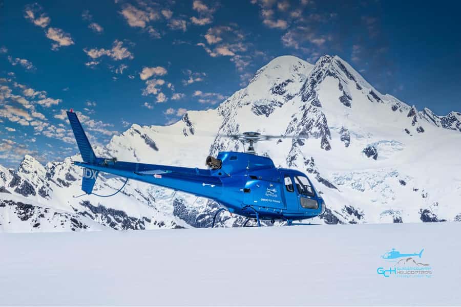 Franz Josef: 35min Helicopter Trip over Two Glaciers - Key points at a glance